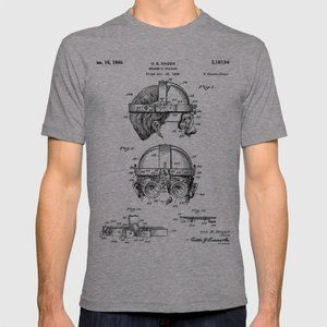 Welding Goggles Patent Men's T-Shirt (Brand New!)
